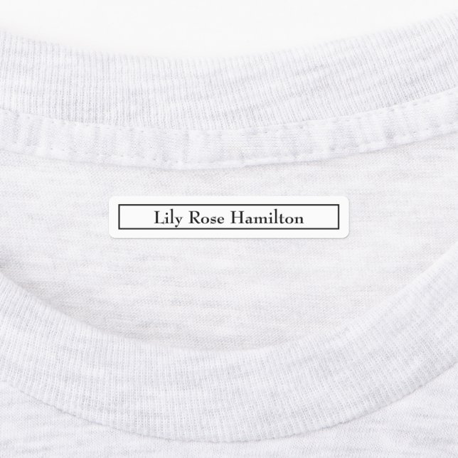 Étiquettes Minimaliste (Apposé)