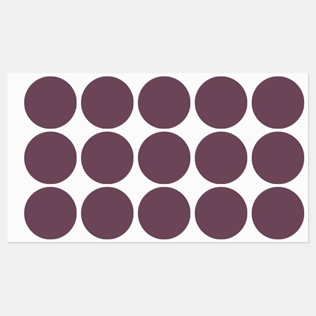 Étiquettes minimalistes - Stickers modernes (Feuille)