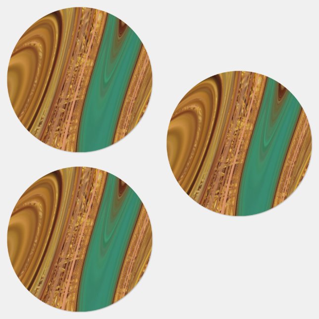 Étiquettes motif abstrait. (Groupe)