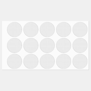 Étiquettes Motif géométrique blanc et gris avec verrouillage