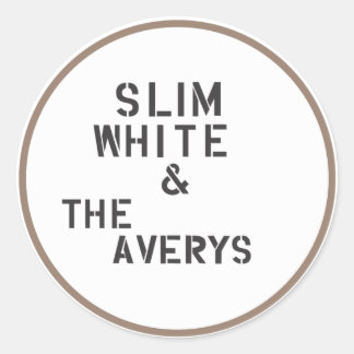 Étiquettes moyennes (feuille de 6)