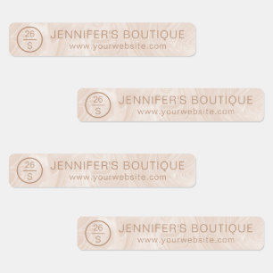 Étiquettes Nom de l'entreprise Taille des vêtements Balises M