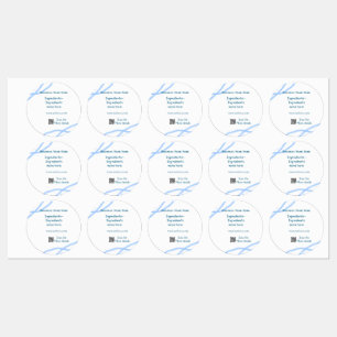 Étiquettes Nom d'ingrédient ajouter nom d'entreprise site Web