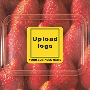 Étiquettes Nom et logo de l'entreprise sur un autocollant car