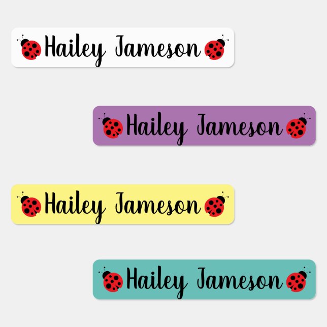 Étiquettes Nom personnalisé enfants Vêtements Étiquettes, éti (Groupe)