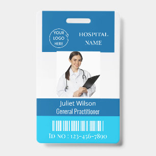 étiquettes nominatives Médecin badges d'identifica