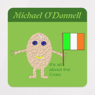 Étiquettes Oeuf irlandais patriotique