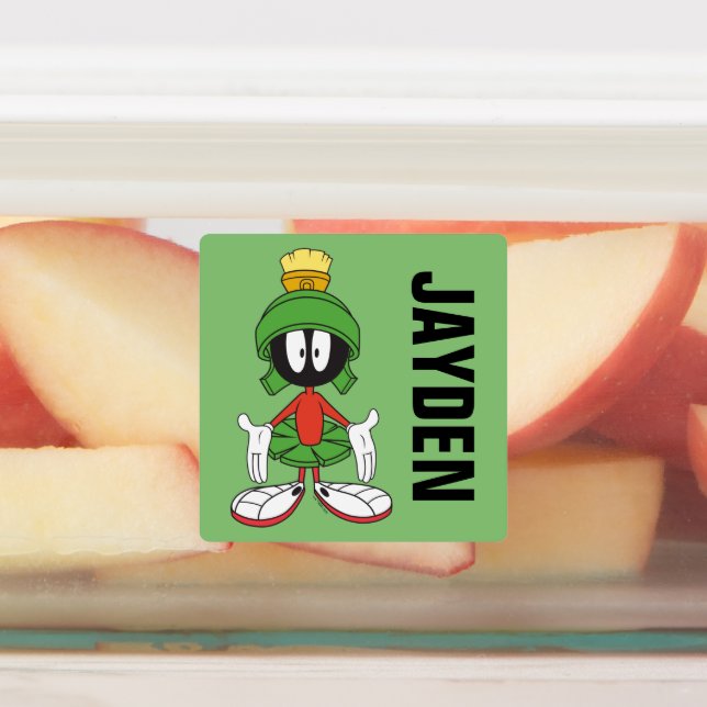 Étiquettes Open MARVIN MARTIAN™ | Ajouter un nom (Apposé)