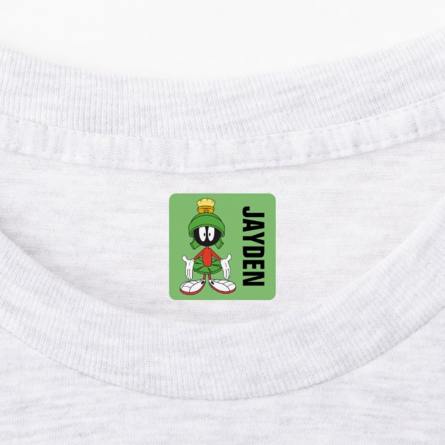 Étiquettes Open MARVIN MARTIAN™ | Ajouter un nom (Apposé)