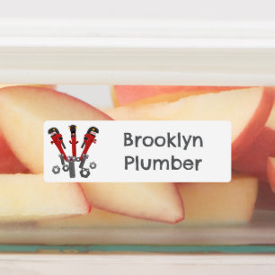 Étiquettes Outil à clé amusant humour dessin animé personnali