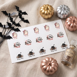 Étiquettes Pack d'autocollants vinyle Halloween Cottagecore M