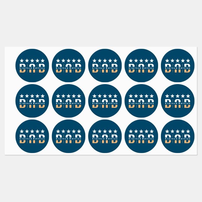 Étiquettes Papa Limited Edition (Feuille)