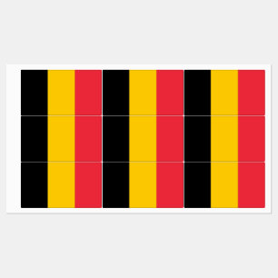 Étiquettes patriotiques avec le drapeau de la