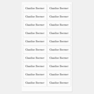 Étiquettes personnalisables pour Fabricant ou Arti