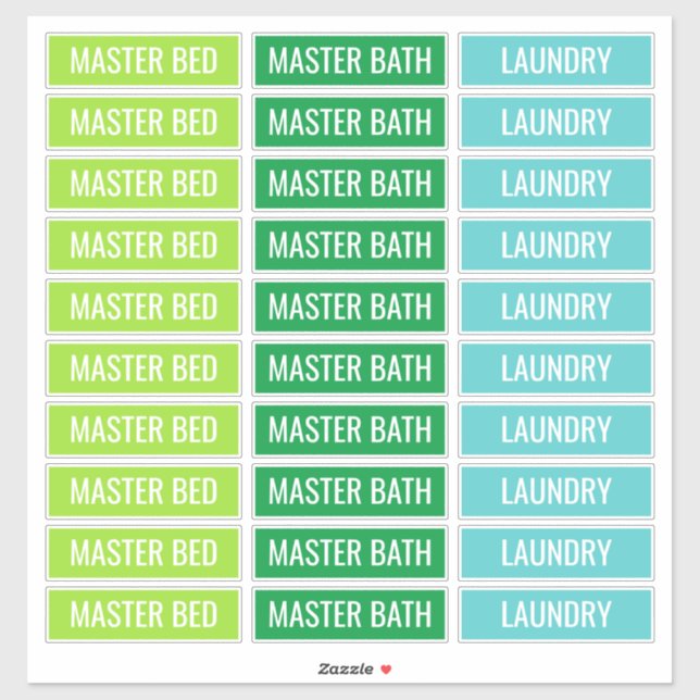 Étiquettes Personnalisables Pour Les Boîtes De Dép (Feuille)