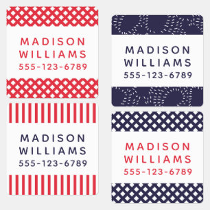 Étiquettes Personnalisé Moderne Nom Personnalisé Fer de Vêtem