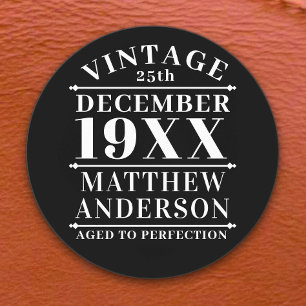 Étiquettes Personnalisé Vintage à la perfection