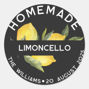 Étiquettes personnalisées de Limoncello italien mo