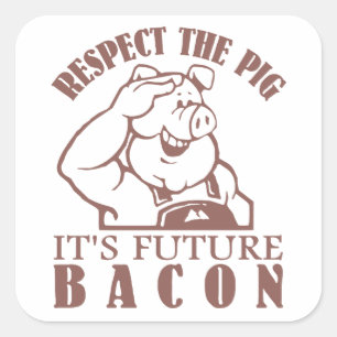 Étiquettes personnalisées PIG TO BACON