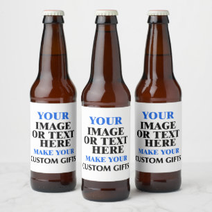 Étiquettes personnalisées pour bouteilles de bière