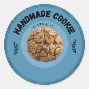 Étiquettes personnalisés de biscuits d'avoine   Pe