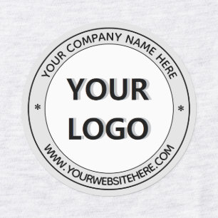 Étiquettes Personnalisez votre nom de logo Site Web Timer Éti