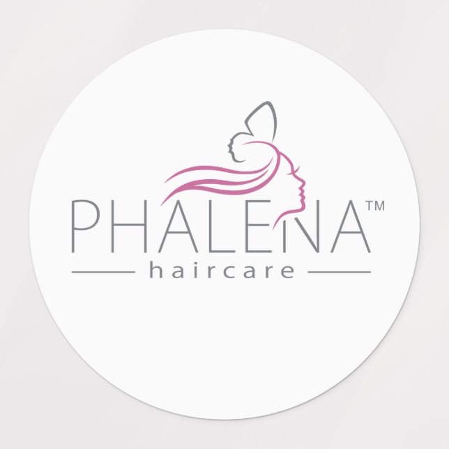 Étiquettes Phalena Soins des Cheveux (Design 1)