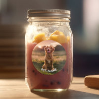 Photo personnalisée avec le nom de votre chien