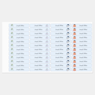 Étiquettes Pirates de mer Garde de jour Nom Vêtements