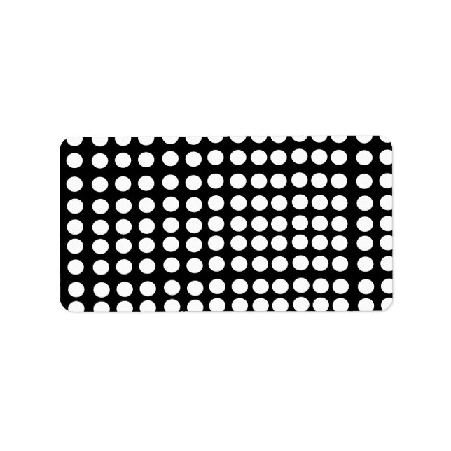 Étiquettes Pois blancs (Devant)