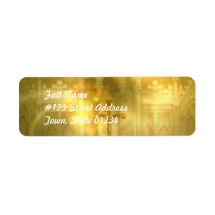 Étiquettes postales croisées chrétiennes