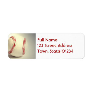 Étiquettes postales de base-ball