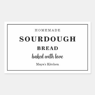 Étiquettes pour bâtonnets de pain au levain