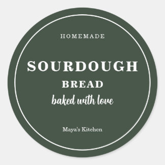 Étiquettes pour bâtonnets de pain au levain