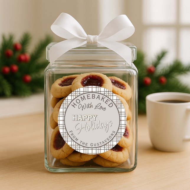 Étiquettes pour biscuits de Noël faits maison pers (Créateur téléchargé)