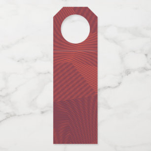 Étiquettes Pour Bouteilles Art graphique géométrique Abstrait, tendance et mo