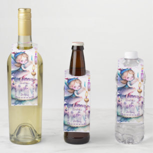 Étiquettes Pour Bouteilles Bonne fête d'anniversaire 01