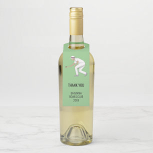 Étiquettes Pour Bouteilles Boules sur gazon