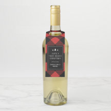 Buffalo Check Plaid Noël cadeau personnalisé