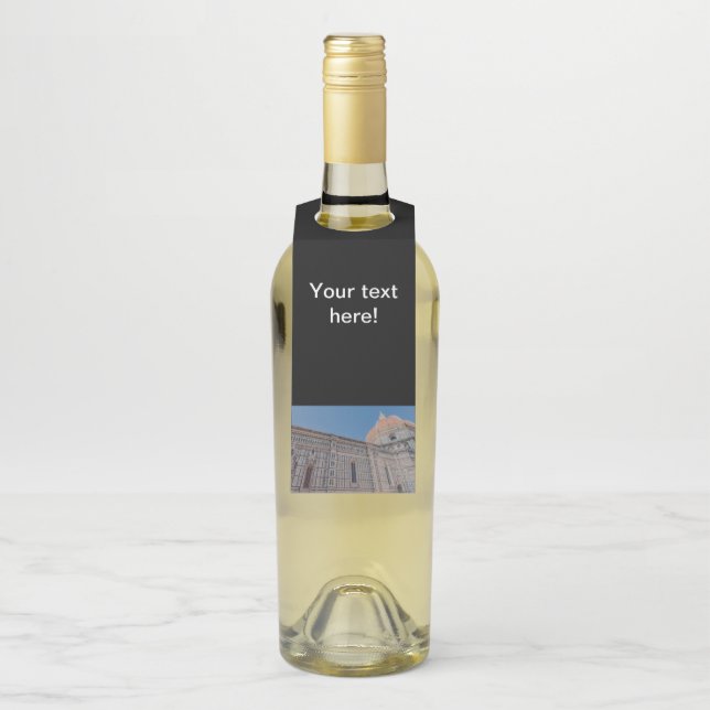 Étiquettes Pour Bouteilles Cathédrale de Florence (Sur bouteille)