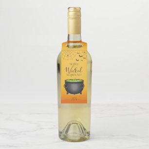 Étiquettes Pour Bouteilles Cauldron de la sorcière