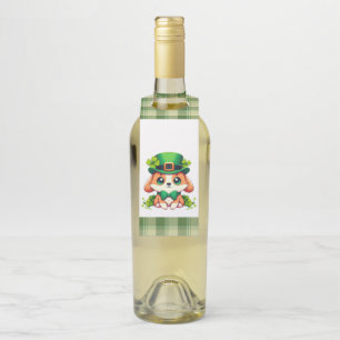 Étiquettes Pour Bouteilles Chiot de la Saint-Patricks