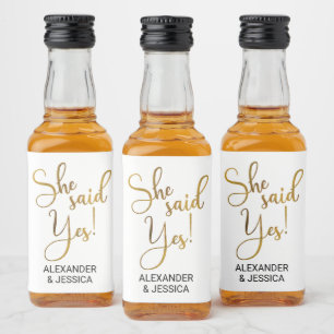 ÉTIQUETTES POUR BOUTEILLES DE LIQUEUR