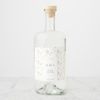 Abondance Fleur sauvage séché Pampas Gin Liquor