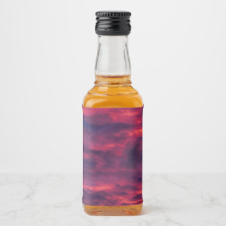 Étiquettes Pour Bouteilles De Liqueur août rouge