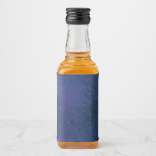 Étiquettes Pour Bouteilles De Liqueur bleu