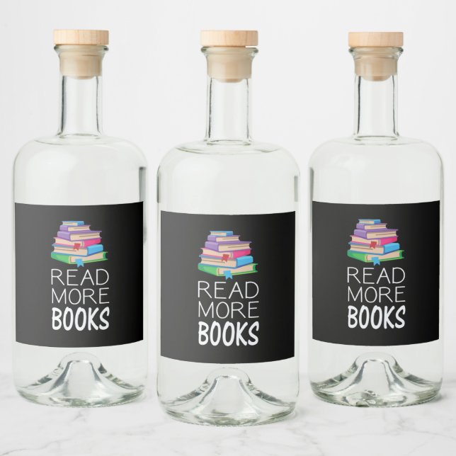 Étiquettes Pour Bouteilles De Liqueur Books (Bouteilles)