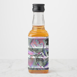 Étiquettes Pour Bouteilles De Liqueur Bouquet Techno   