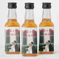 Bouteilles de Mariage customisées