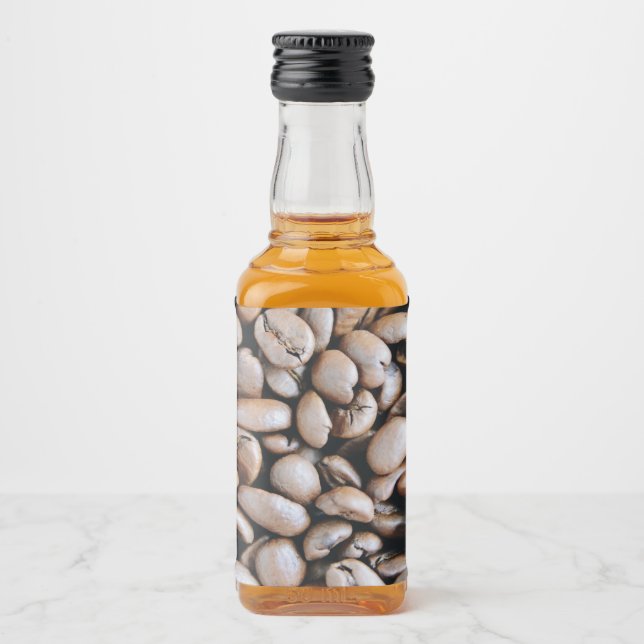 Étiquettes Pour Bouteilles De Liqueur Café Photo personnalisée Ornement en céramique (Devant)